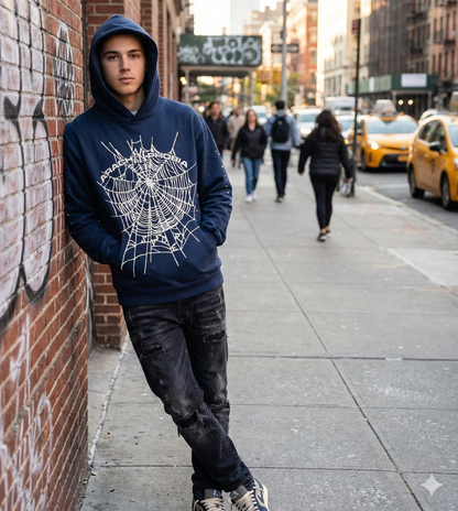 SPYDER Hoodie Spider Web Graphic