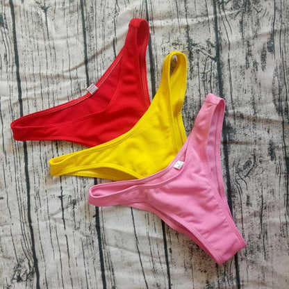 Solid Bikini Swimsuit Women Bikini Set  Off Shoulder Swimwear Two Piece Strap Bikini Sets for Women High Waist Teens Bathing Suits Off Shoulder Swimsuit Beachwear